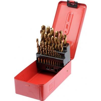Grąžtų metalui rinkinys HSS 1-13mm 25 vnt. – nuotrauka 2