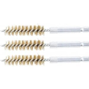 Žalvariniai šepečiai vamzdeliams (1/4") 12mm