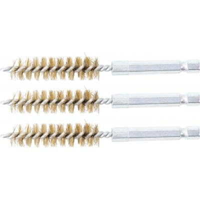 Žalvariniai šepečiai vamzdeliams (1/4") 12mm