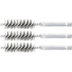 Plieniniai šepečiai vamzdeliams (1/4") 14mm
