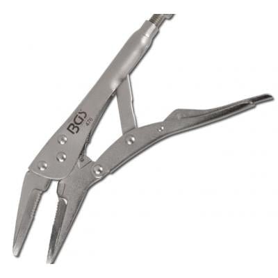 Fiksuojamos replės ilgu snapu 170mm – nuotrauka 3