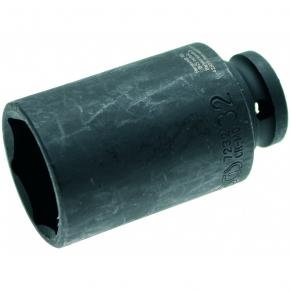 Galvutė smūginė ilga 6-kampė 1/2 32mm – nuotrauka 2