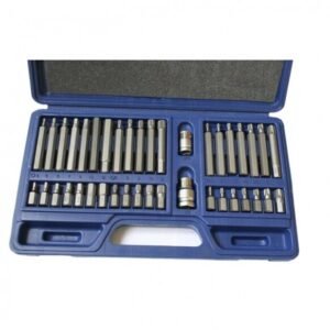 Antgalių rinkinys Torx, Hex, Spline 40 vnt.