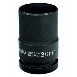 Galvutė smūginė 6-kampė ilga 1″ 32 mm