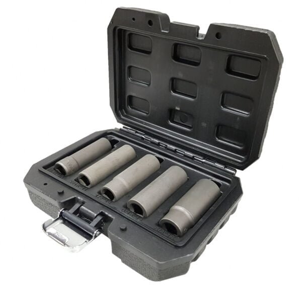Galvučių rinkinys sugadintiems varžtams 3/8 10-16 mm – nuotrauka 2