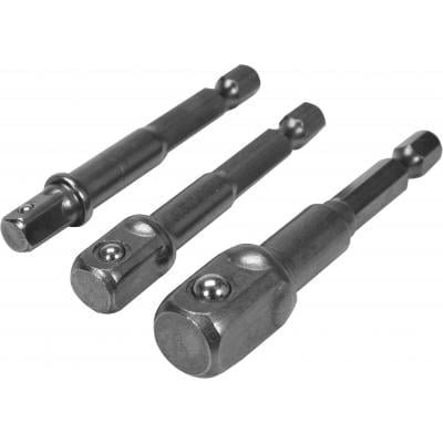 Adapterių rinkinys 1/4″ 3/8″ 1/2″ 3vnt.