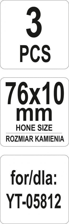 Šveitimo antgaliai (Honui) ilgis 76 mm 3 vnt. – nuotrauka 3