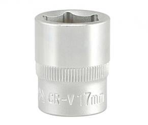 Galvutė 6-kampė 3/8 17mm