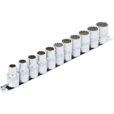 Galvučių rinkinys 12-k. 1/2 10-21mm (11vnt.)