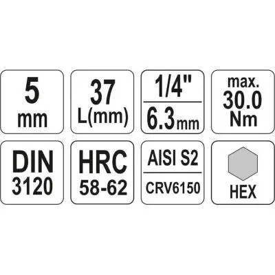 Antgalis įpresuotas į galvutę, 1/4 H5 – nuotrauka 3