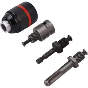 Griebtuvas gręžtuvui 1/2 Ø2-13mm su adapteriais 4 vnt.