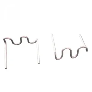 Plastiko suvirinimo kabės banguotos 0,8mm (100 vnt.)