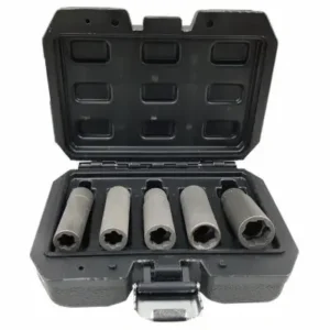 Galvučių rinkinys sugadintiems varžtams ilgos 3/8 10-16mm (metrinės/colinės)