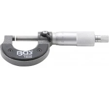 Mikrometras 0,01mm 0-25mm (medinėje dėžutėje) – nuotrauka 3