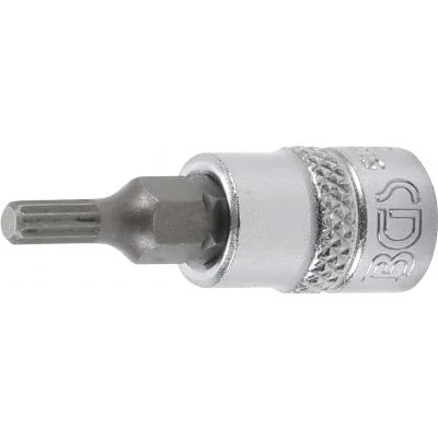Antgalis įpresuotas į galvutę 1/4″ M6