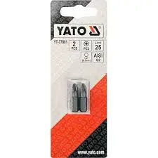 Antgalis atsuktuvui ¼ PZ2x25mm 2vnt. – nuotrauka 2