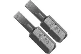 Antgalis atsuktuvui plokščias ¼ 5mmx25mm 2vnt.