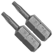 Antgalis atsuktuvui ¼ T8x25mm 2vnt. TORX