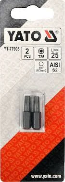 Antgalis atsuktuvui ¼ T25x25mm 2vnt. TORX – nuotrauka 2