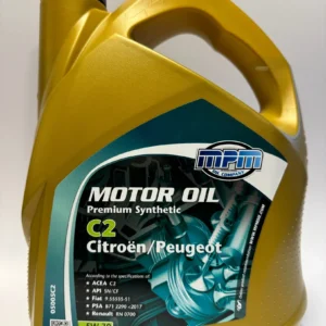Alyva MPM Motor Oil 5W30 Premium Synthetic C2 Citroen/Peugeot 5L