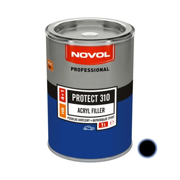 Akrilinis gruntas PROTECT 310 4+ HS 1l juodas