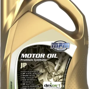 Alyva MPM Motoroil 0W-20 Premium Synthetic JP 5L