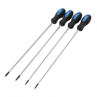 Atsuktuvai extra ilgi TORX 4 vnt.