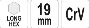 L-tipo 6-kampis 19mm – nuotrauka 2
